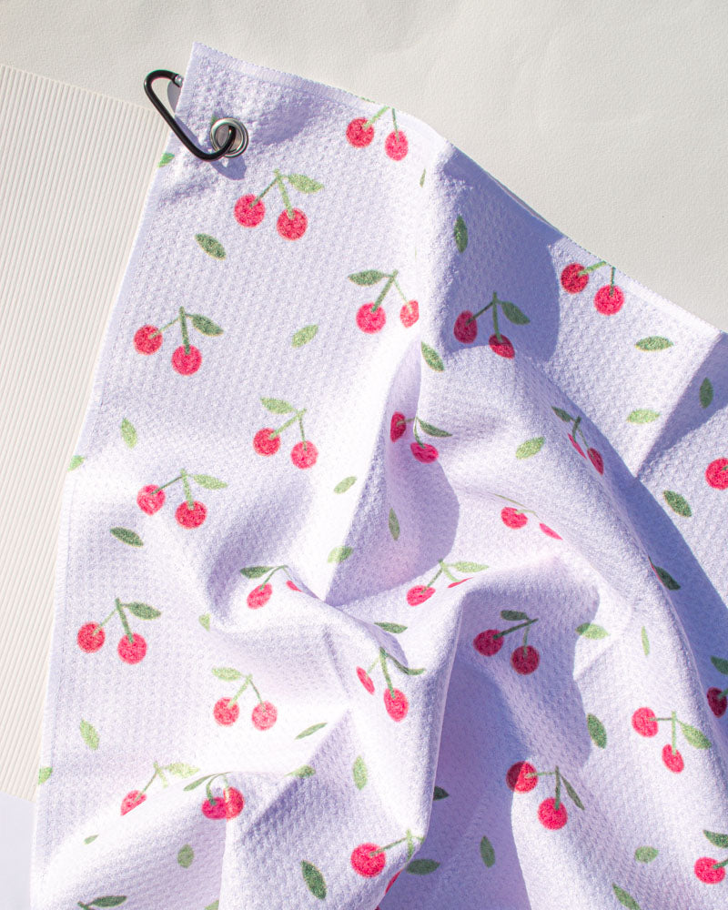 Cherry Cherry - Golf Towel