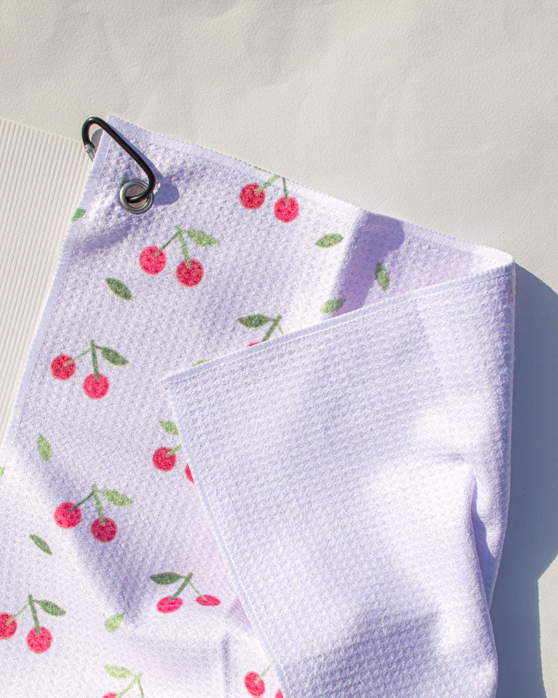 Cherry Cherry - Golf Towel