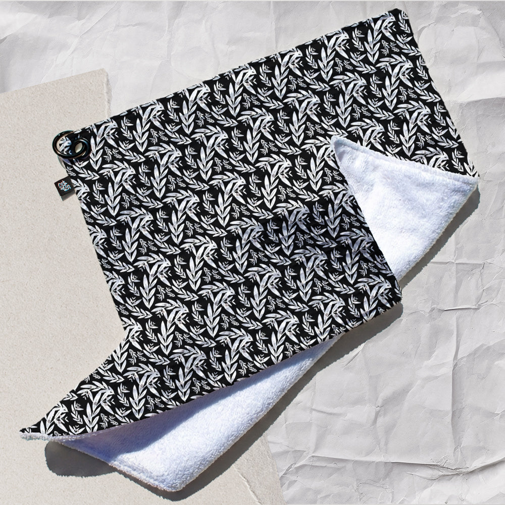 Shadow Leaves - Golf Towel