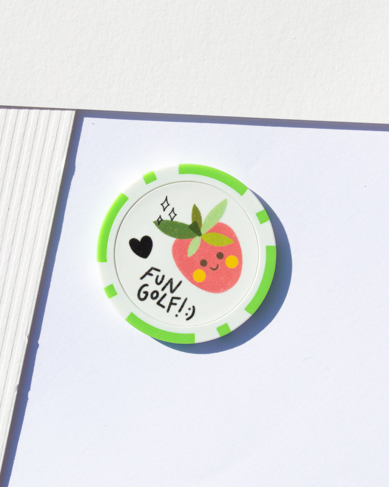 Strawberry - Ball Marker