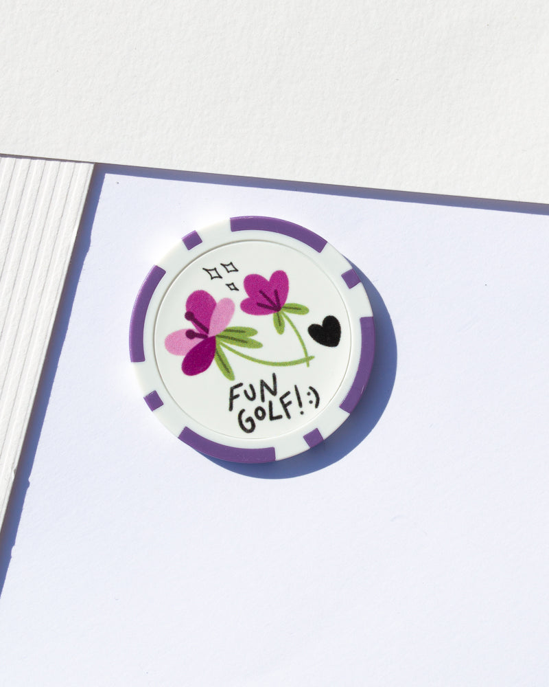 Pink Lady - Ball Marker