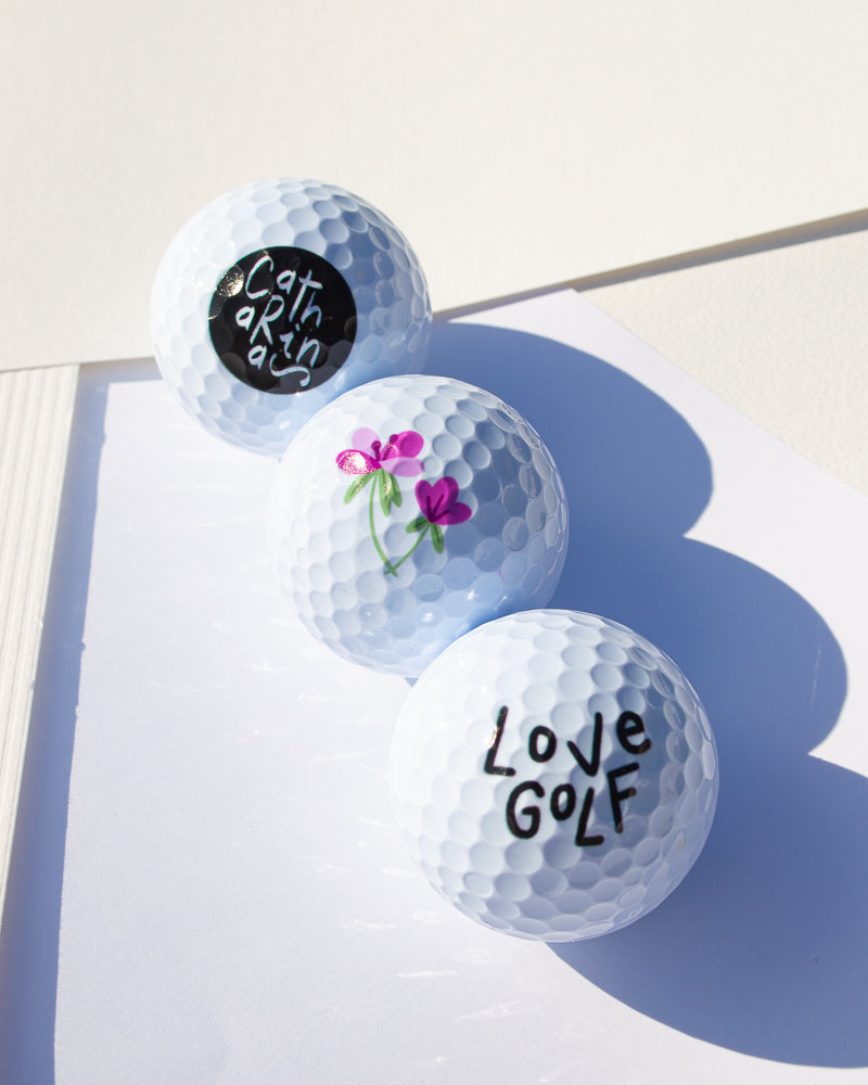 Pink Lady - Set of 3 marked balls