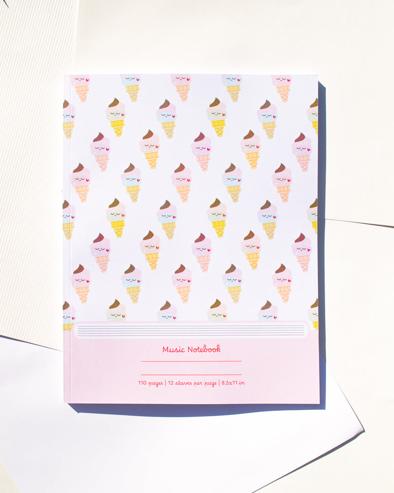 Ice Cream - Music Notebook