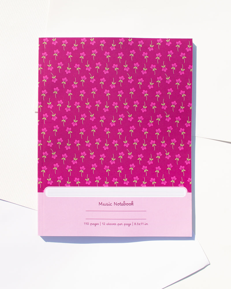 Pink Lady - Music Notebook
