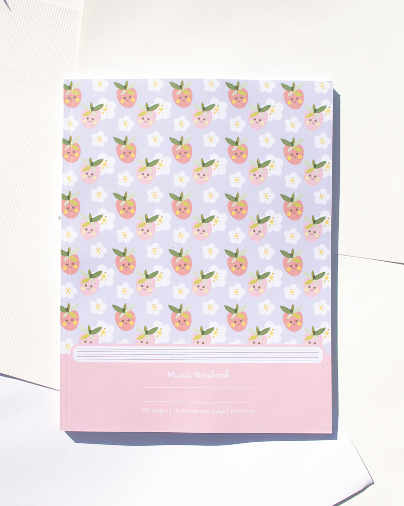 Strawberry - Music Notebook