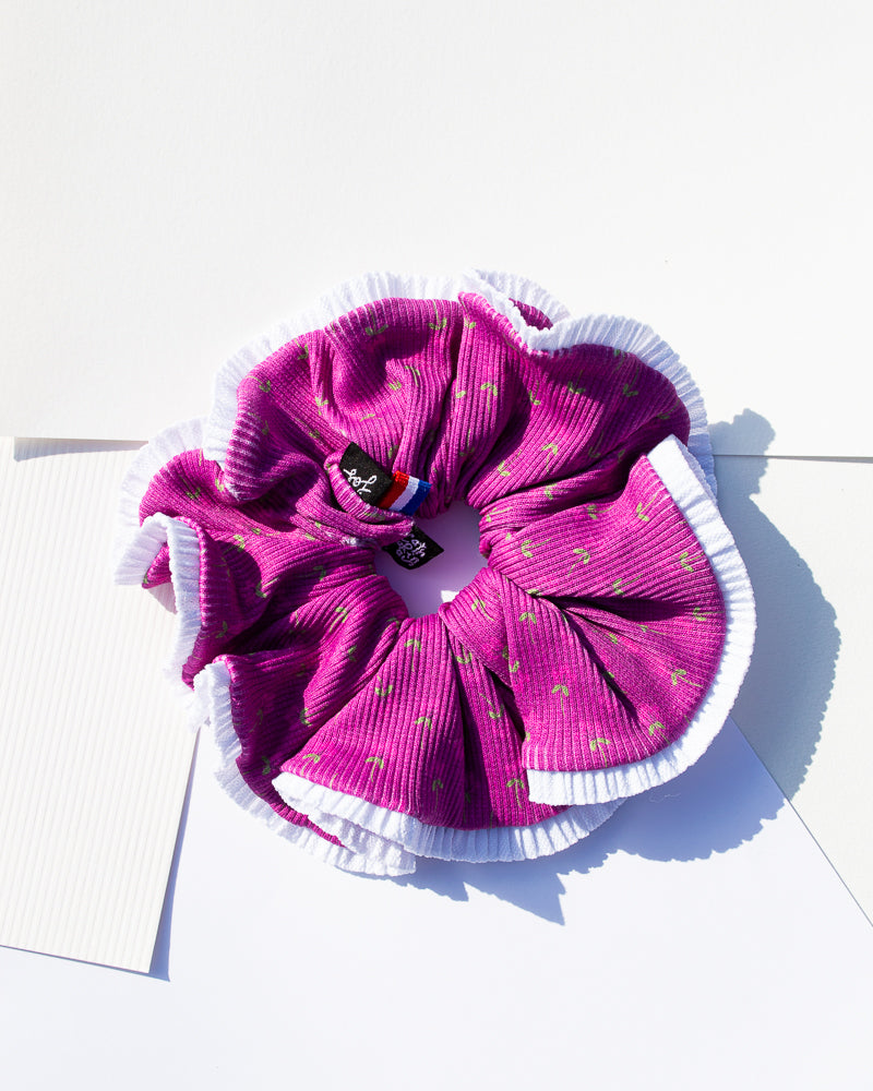 Pink Lady Purple - Scrunchie