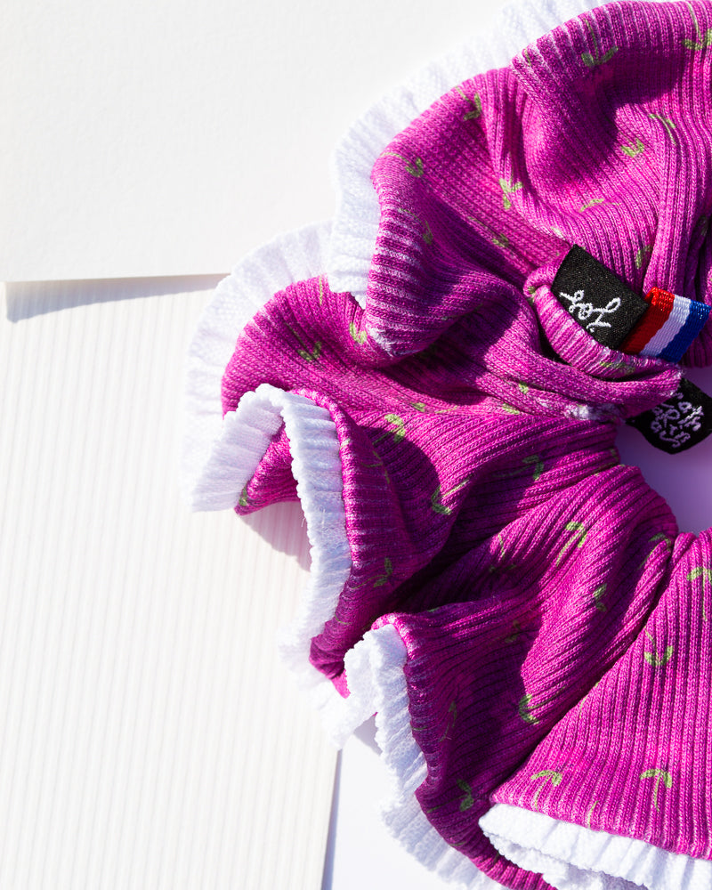 Pink Lady Purple - Scrunchie