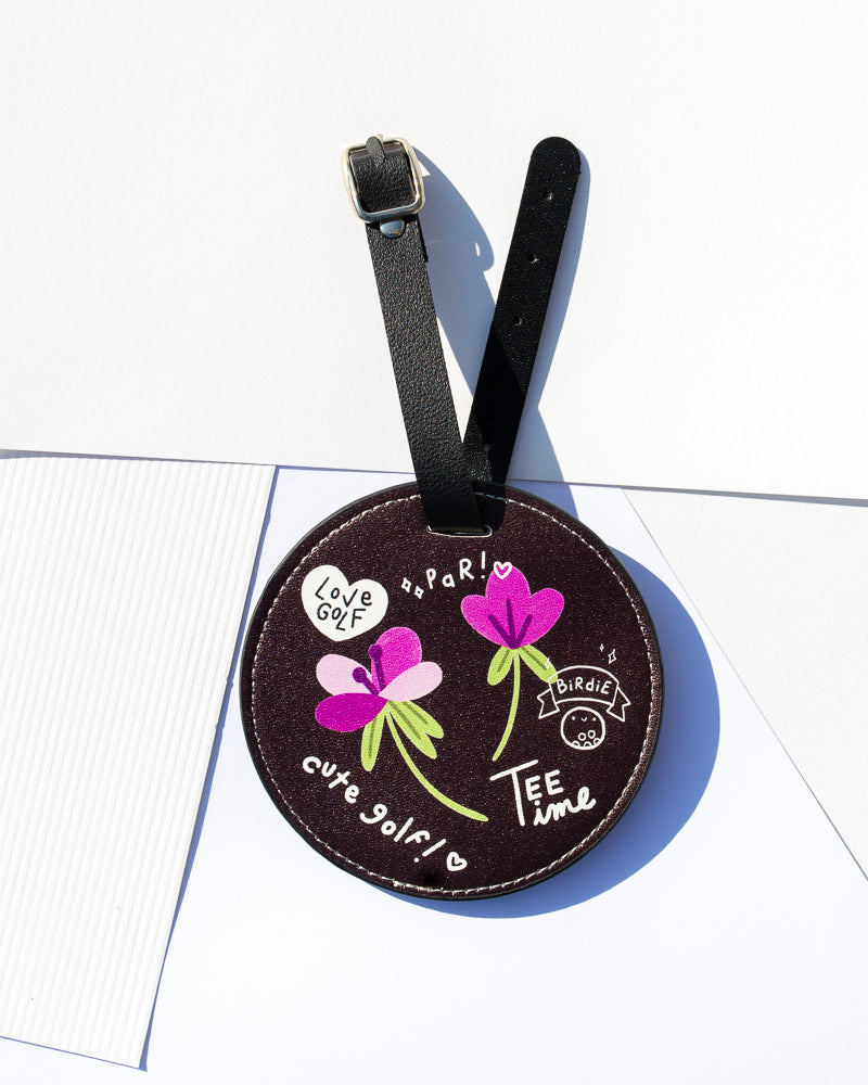 Pink Lady - Porte-tee de golf avec 5 tees