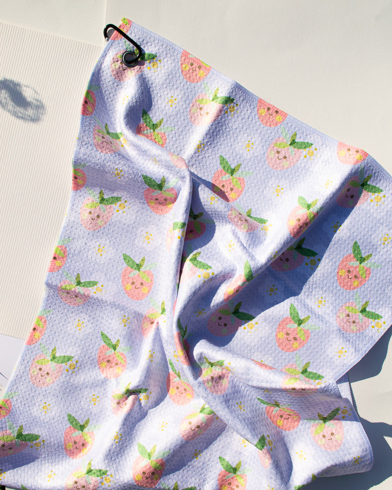 Strawberry - Golf Towel