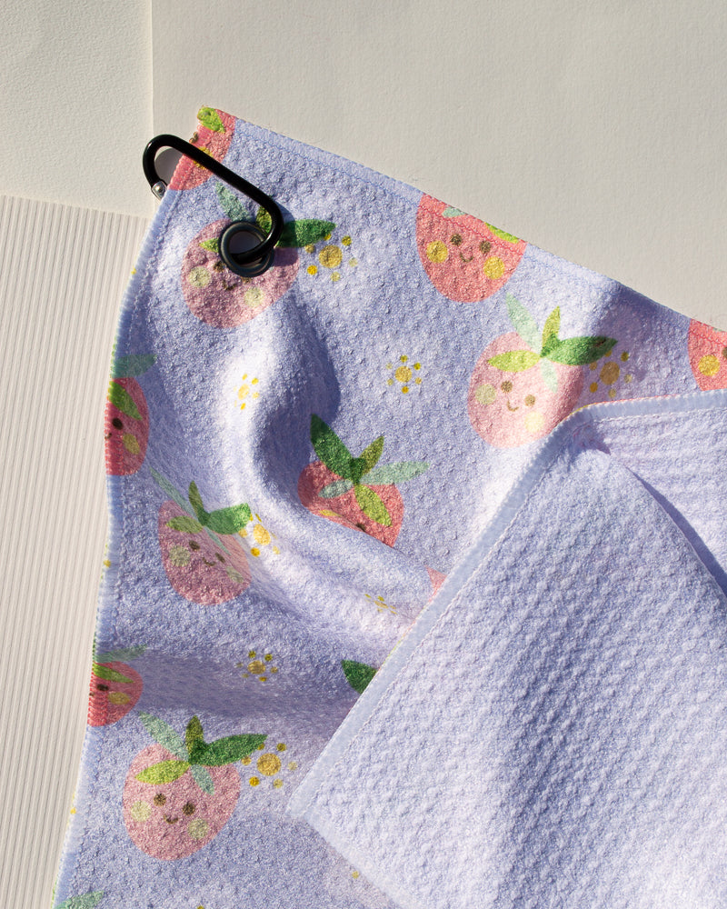 Strawberry - Golf Towel