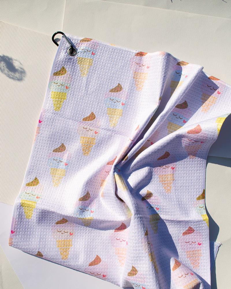 Ice Cream - Golf Towel